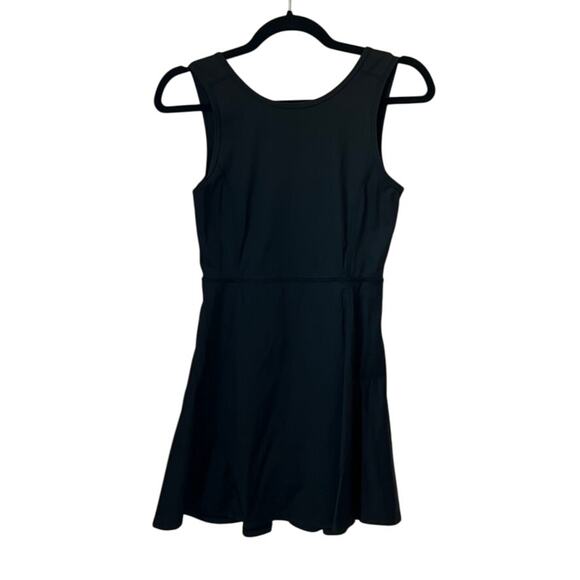 HALARA Scoop Back Tennis Dress Black Size S - Picture 1 of 3